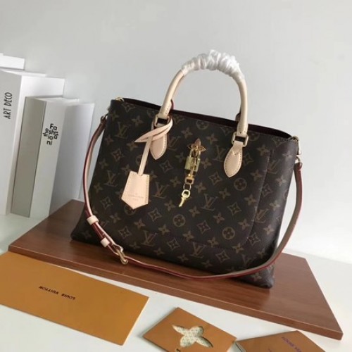 Louis Vuitton Original Monogram Canvas Original TOTE FLEUR 43551 krémově bílá