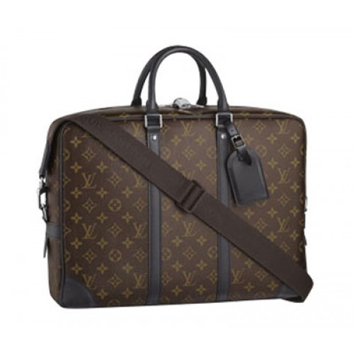 Pouzdro na cestovní dokumenty Louis Vuitton Monogram Macassar Canvas GM M40224