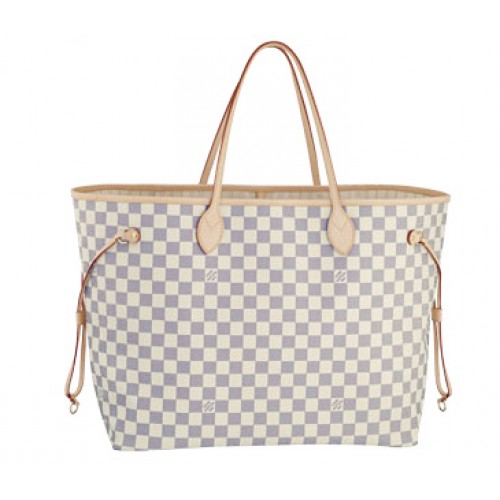 Kabelka Louis Vuitton Damier Azur Canvas Neverfull GM N51108