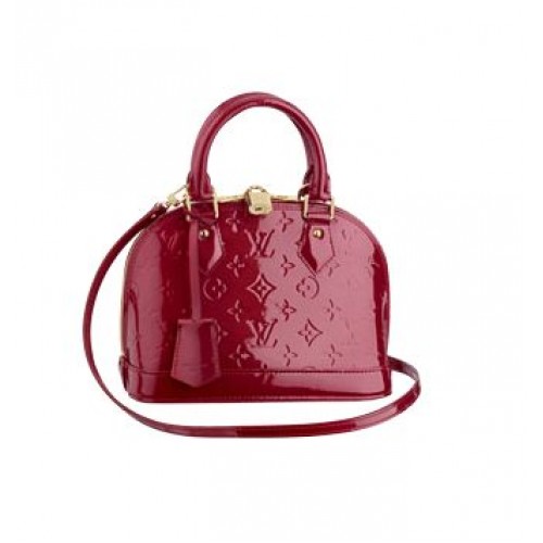 Monogram Louis Vuitton Vernis Alma BB M91606