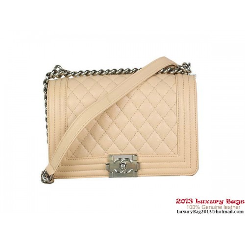 2013 Chlapecká kabelka Chanel Flap Shoulder Bag Classic Cannage Patterns A67025 Meruňková