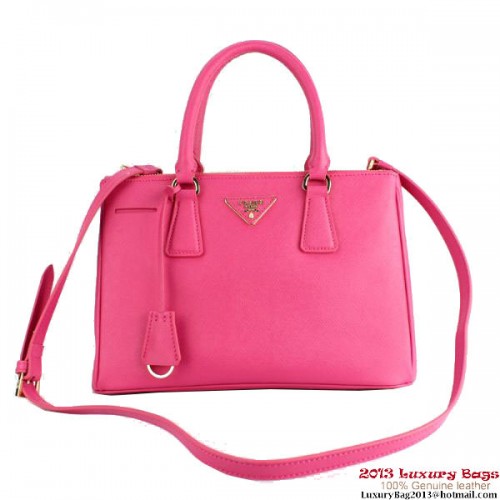 2013 Prada Saffiano Tote Bag 1801 Broskvová