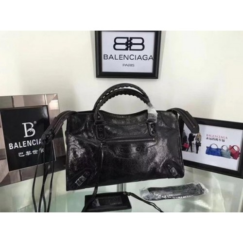 Klasické městské tašky Balenciaga B084332 Černá
