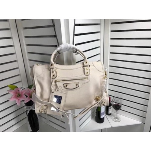 Kabelka Balenciaga Giant City Gold Cupcakes B084334 Off-White