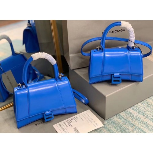 Balenciaga Original Leather 25955 Modrá