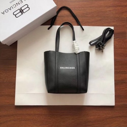 Balenciaga Originální Kožená Mini Nákupní Taška 6696 Černá