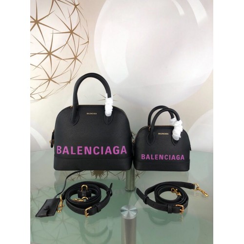 Kabelka Balenciaga Mušle B8923 Černá