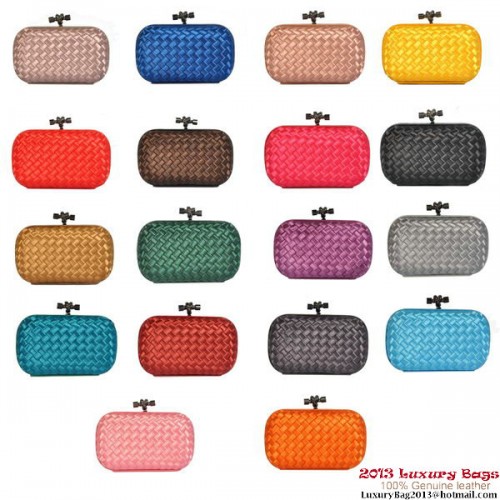 Bottega Veneta 8651S Intrecciato Silk Stretch Knot spojky