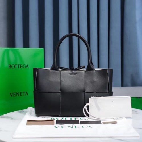 Bottega Veneta ARCO TOTE 609175 černá