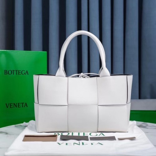 Bottega Veneta ARCO TOTE 609175 bílá