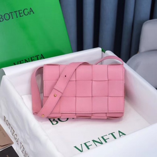 Bottega Veneta TAŠKA CASSETTE 578004 BROSKEVOVÁ