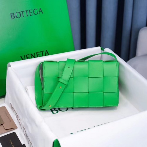 Bottega Veneta CASSETTE BAG 578004 zelená