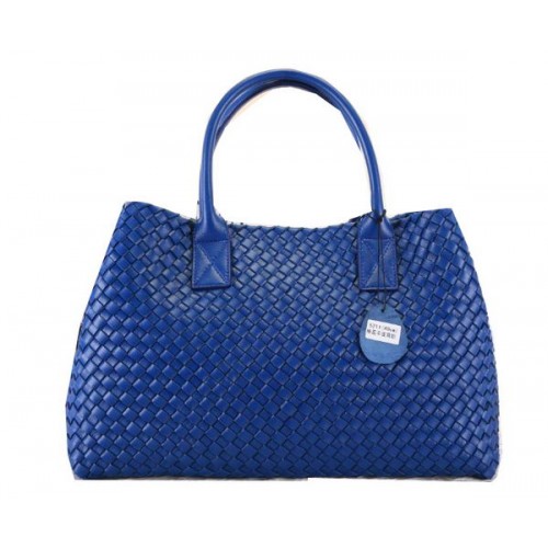 Střední kabelky Bottega Veneta Cabat BV5211 Modré