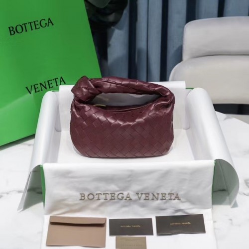 Bottega Veneta MINI BV JODIE 609408 Burgundské