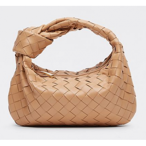 Bottega Veneta MINI BV JODIE 609408 SANTALOVÉ DŘEVO