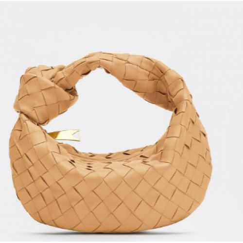Bottega Veneta MINI JODIE 651876 MANDLOVÁ