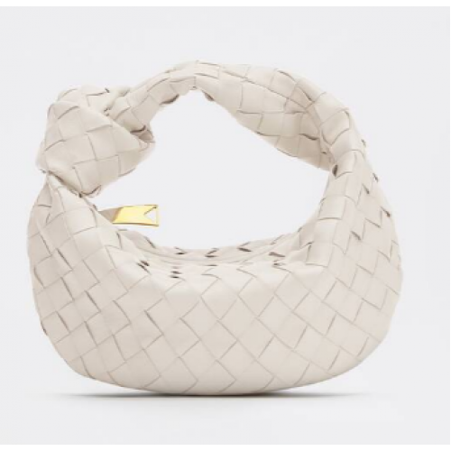 Bottega Veneta MINI JODIE 651876 bílá