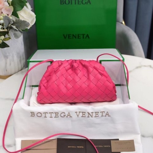 Bottega Veneta MINI POUCH 585852 růže