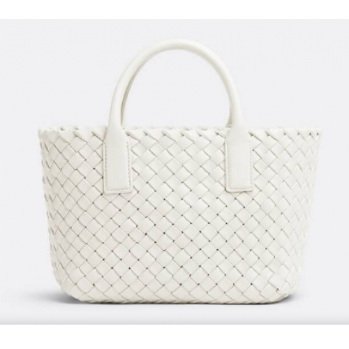 Bottega Veneta Mini Cabat 709464 bílá