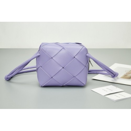 Bottega Veneta Mini Cassette Camera Bag 701915 Purple
