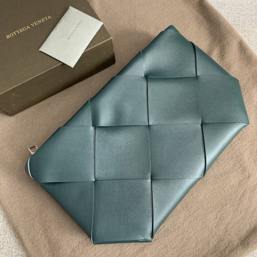 Bottega Veneta Original Weave Leather Bag BV4599 zelená