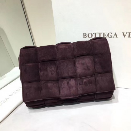 Bottega Veneta POUZDRO KAZETOVÁ TAŠKA semiš 591970 Fondant