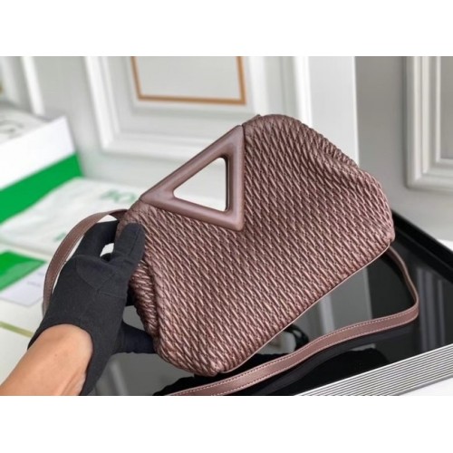 Bottega Veneta POINT 661986 tmavě hnědá