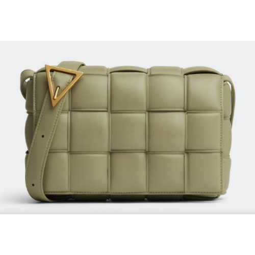 Bottega Veneta Polstrovaná kazeta 591970 Travertin