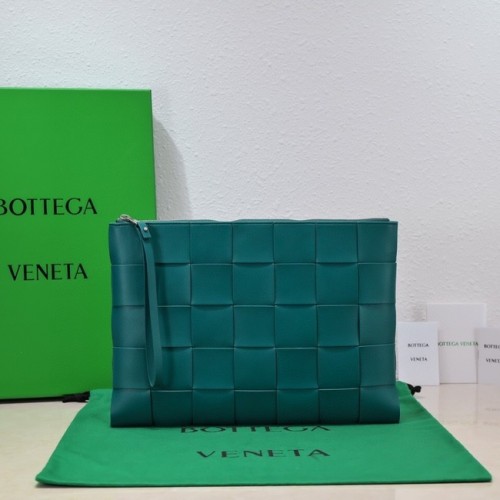 Kabelka Bottega Veneta 651409 modrá