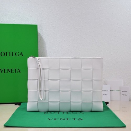 Kabelka Bottega Veneta 651409 bílá