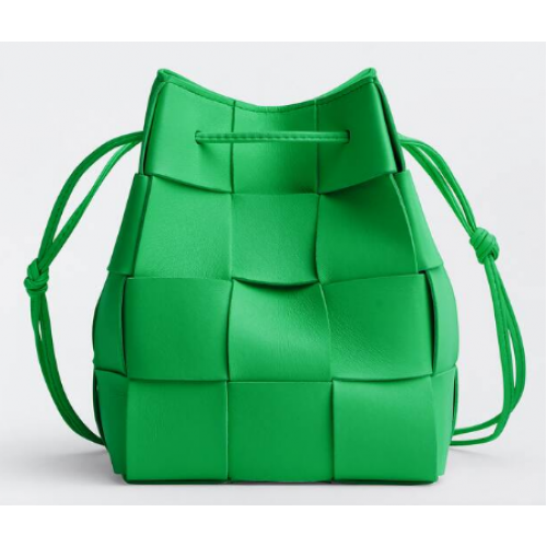 Bottega Veneta Malá kazetová kabelka 680218 Papagáj