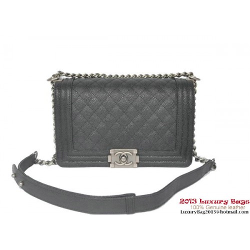 Chlapecká kabelka Chanel Flap Shoulder Bag Classic Cannage Patterns A67086 Černá
