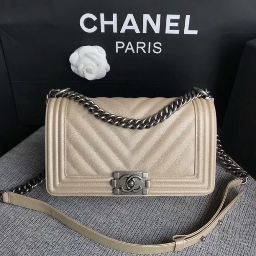 Chlapecké hodinky Chanel Original Chevron Leather 67086 Camel