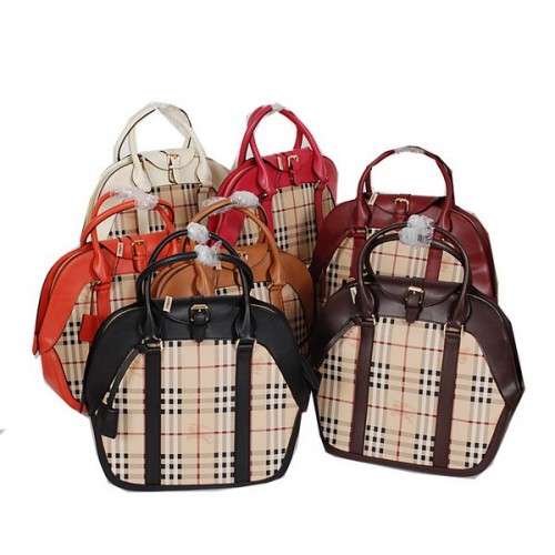 Kabelka přes rameno BurBerry Haymarket Check Saddlestitch B6521