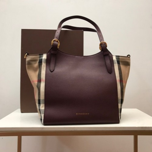 Kabelka přes rameno BurBerry 2447 vínová