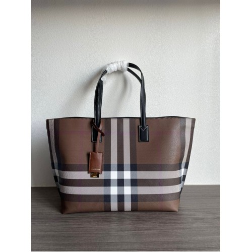 Kabelka přes rameno BurBerry 5031 tmavě hnědá
