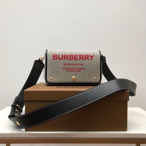 Kabelka přes rameno BurBerry 80266 černá a červená
