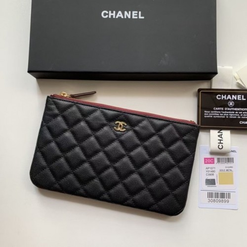 CHANEL 19 Caviar Original Leather Carry on Bag AP1060 černá
