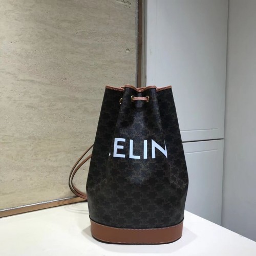 Celine kabelka BUCKET CL01532 hnědá