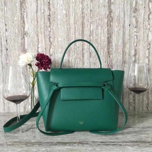 Celine mini kabelka z originální kůže C98310 zelená