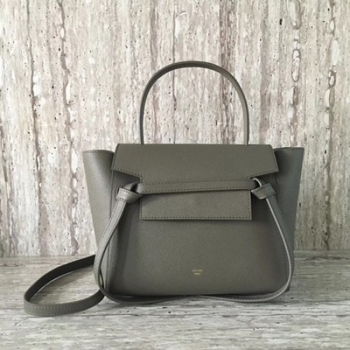 Celine mini kabelka z originální kůže C98310 šedá
