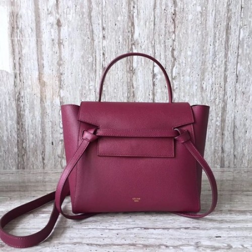 Celine mini kabelka z originální kůže C98310 růžová
