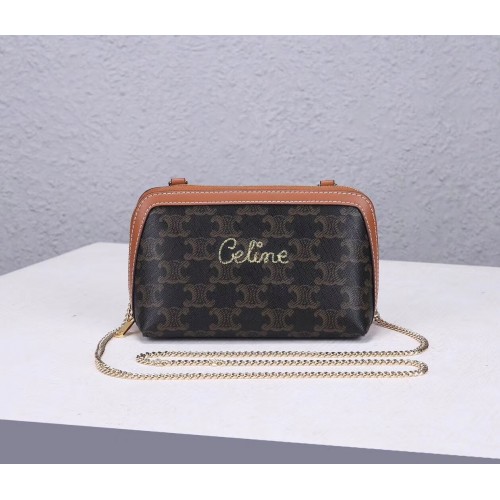 Celine PLÁTNO S POVLAKEM CL00382 hnědá