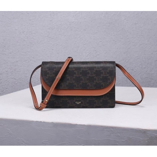 Celine PLÁTNO S POVLAKEM CL00852 HNĚDÁ