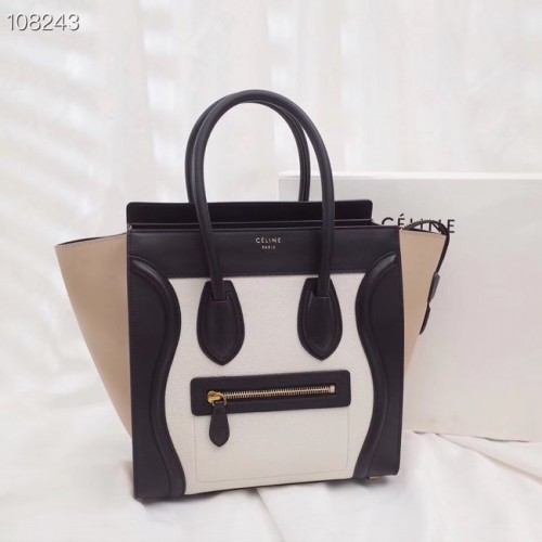 Celine Luggage Boston Tote tašky, celá z telecí kůže, C0189-2