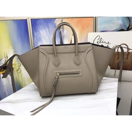 Celine Luggage Phantom Tote Bag Calfskin Leather CT3372 Meruňková