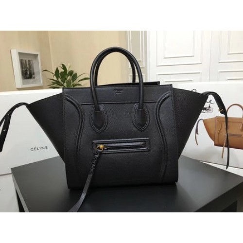 Celine Luggage Phantom Tote Bag Calfskin Leather CT3372 Černá