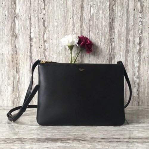 Celine Trio Crossbody kabelka přes rameno C55421 černá