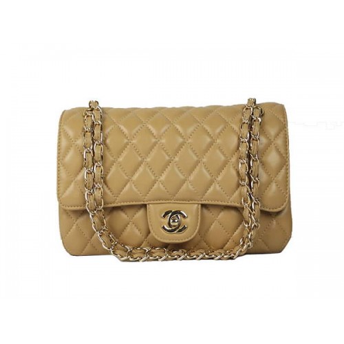 Kabelka Chanel 2.55 Series Lambskine Flap Bag A1112 Apricot Gold
