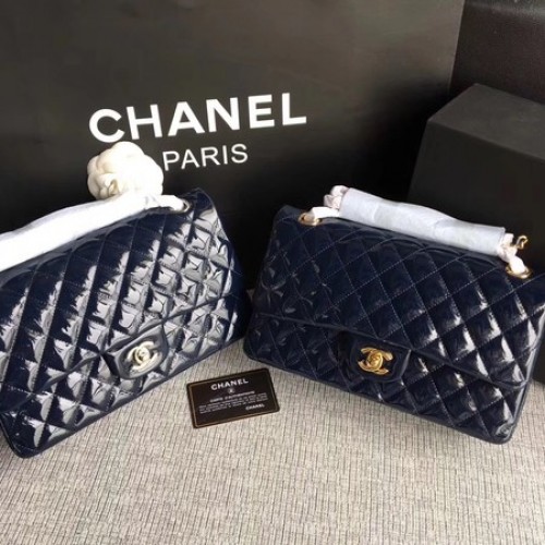 Kabelky Chanel 2.55 Series Flap Bags Original Leather A1112 Royal